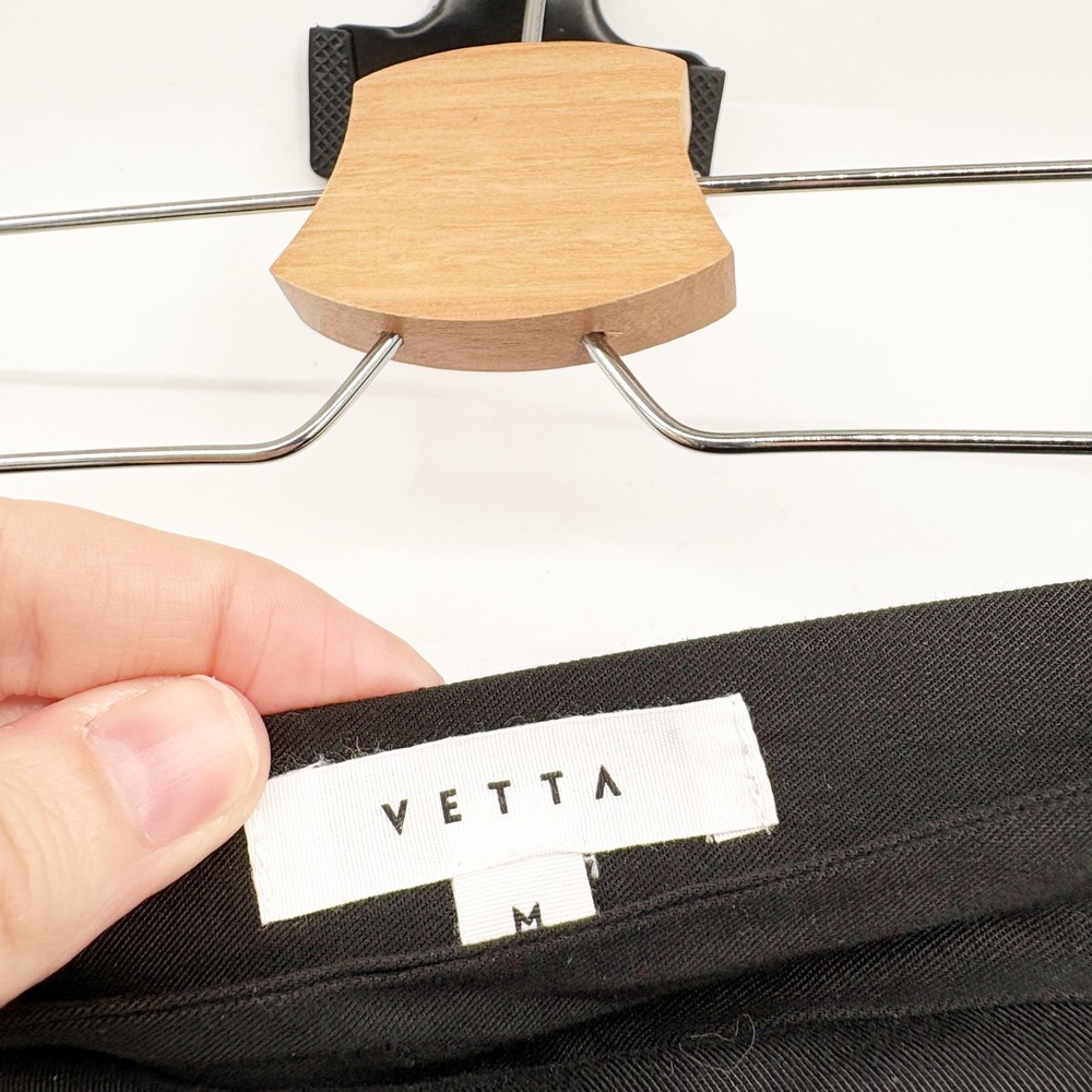 VETTA Womens Black Capsule Wardrobe Convertible Wrap Utility Midi Mini Skirt M - Picture 5 of 9